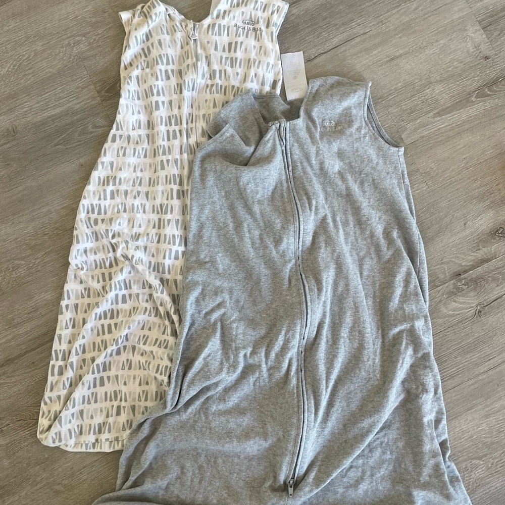 2 light weight/summer Halo sleep sacks